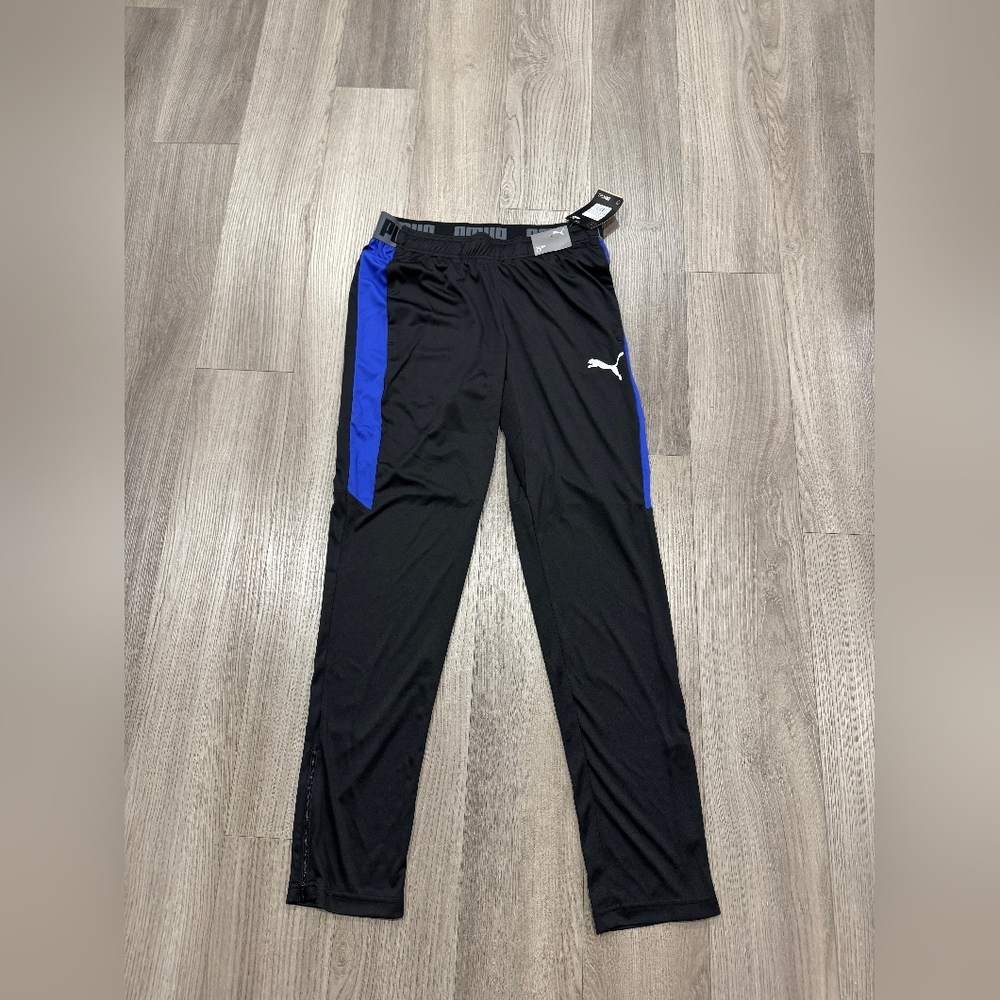 NWT Puma Drycell Pants Slim Fit Black Men Size Medium Performance Speed Running